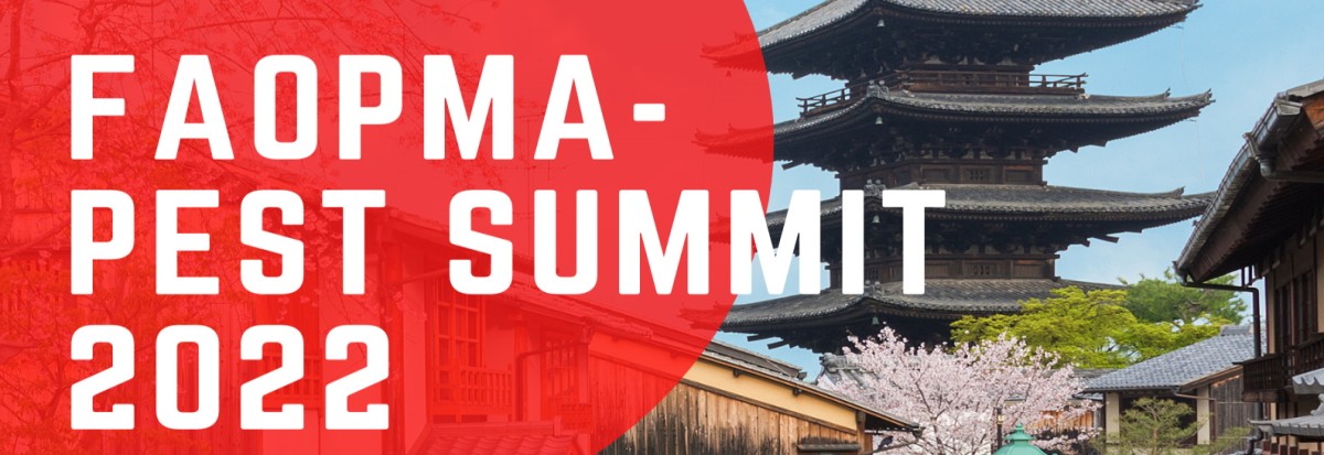 FAOPMA Pest Summit in KYOTO